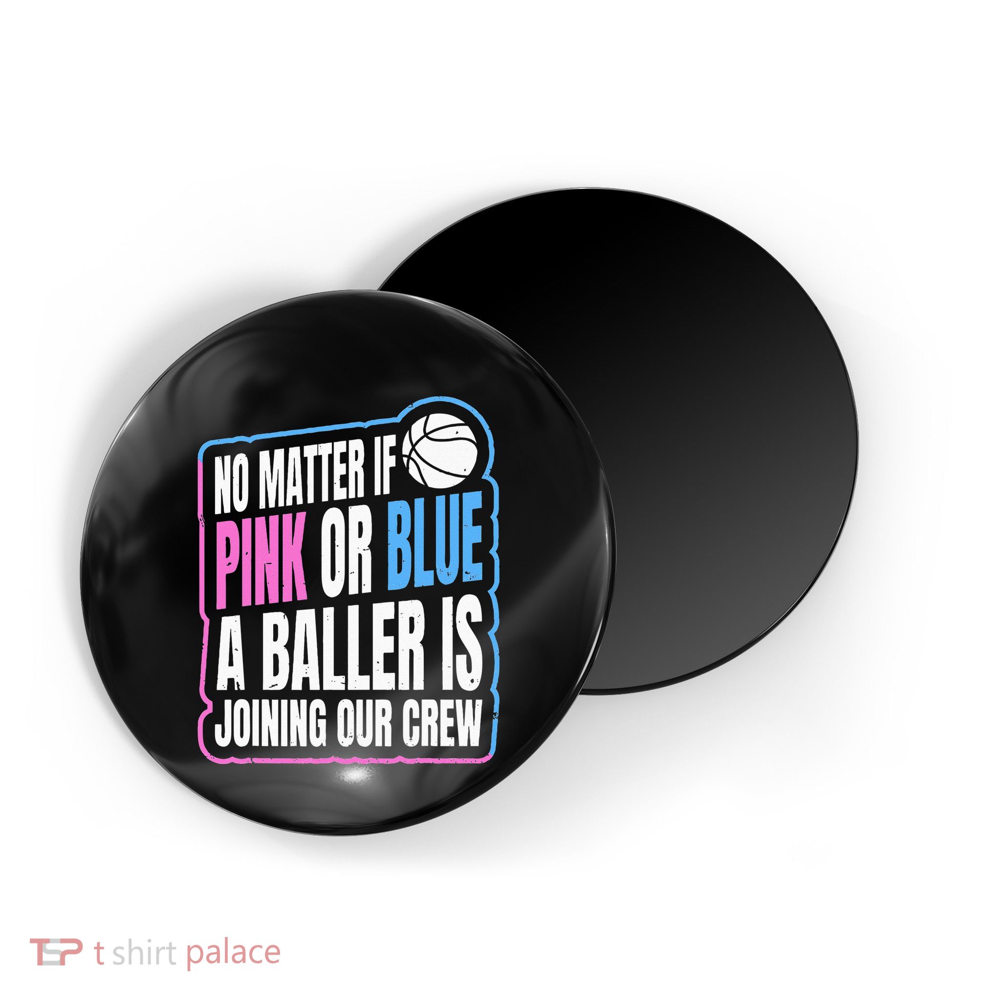 Gender Reveal Party Quote For A Basketball Player Magnet
