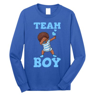 Gender Reveal Party Team Boy Long Sleeve Shirt