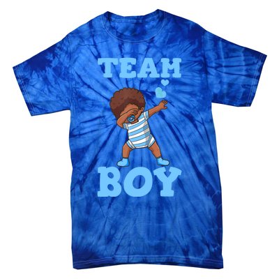 Gender Reveal Party Team Boy Tie-Dye T-Shirt