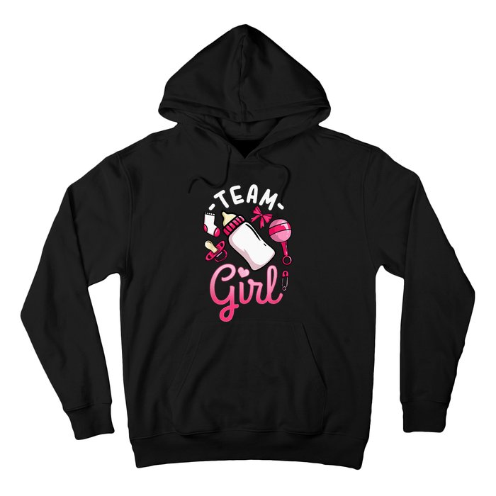 Gender Reveal Party Team Girl Hoodie