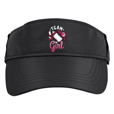 Gender Reveal Party Team Girl Adult Drive Performance Visor