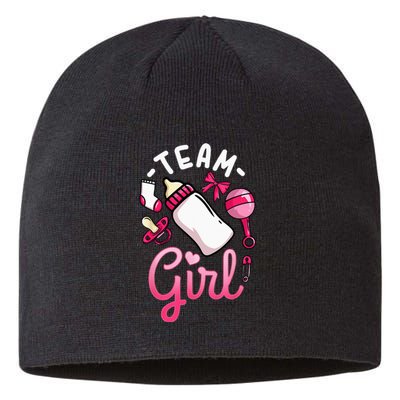 Gender Reveal Party Team Girl Sustainable Beanie