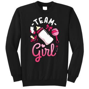 Gender Reveal Party Team Girl Tall Sweatshirt