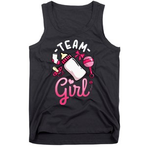 Gender Reveal Party Team Girl Tank Top