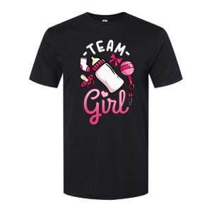 Gender Reveal Party Team Girl Softstyle CVC T-Shirt