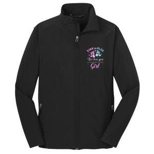 Gender reveal pink or blue love you but awesome if were Core Soft Shell Jacket