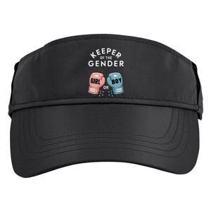 Gender Reveal Party Keeper Of Gender Boxing Adult Drive Performance Visor