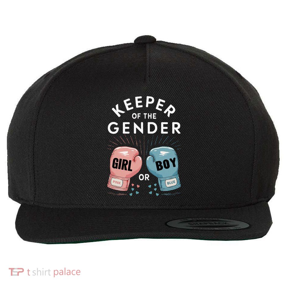 Gender Reveal Party Keeper Of Gender Boxing Wool Snapback Cap