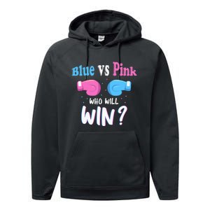 Gender Reveal Party Gifts, Blue Vs Pink Who Will Win? Performance Fleece Hoodie