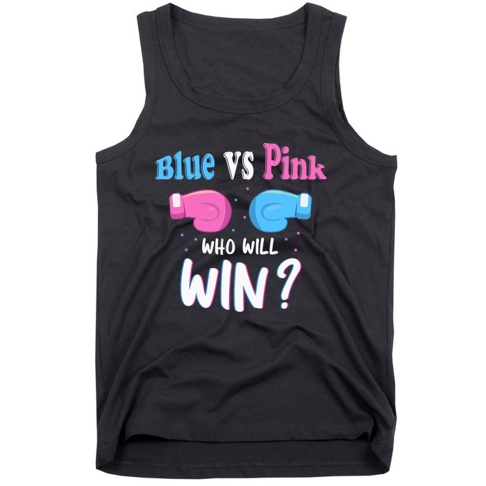 Gender Reveal Party Gifts, Blue Vs Pink Who Will Win? Tank Top