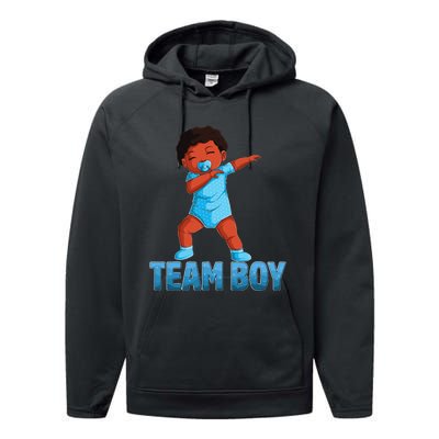 Gender Reveal Party Team Baby Announcement Performance Fleece Hoodie