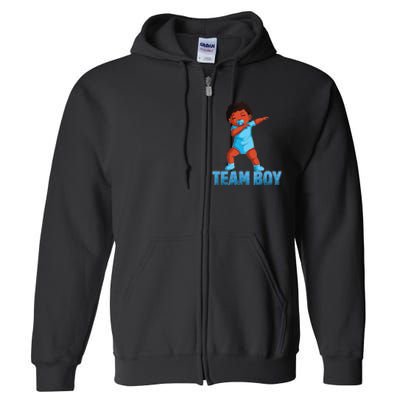 Gender Reveal Party Team Baby Announcement Full Zip Hoodie