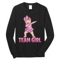 Gender Reveal Party Team Baby Announcement Long Sleeve Shirt