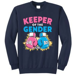 Gender Reveal Party Boxing Gloves Keeper Of Gender Sweatshirt