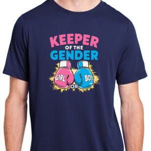 Gender Reveal Party Boxing Gloves Keeper Of Gender Adult ChromaSoft Performance T-Shirt