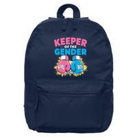 Gender Reveal Party Boxing Gloves Keeper Of Gender 16 in Basic Backpack