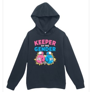 Gender Reveal Party Boxing Gloves Keeper Of Gender Urban Pullover Hoodie