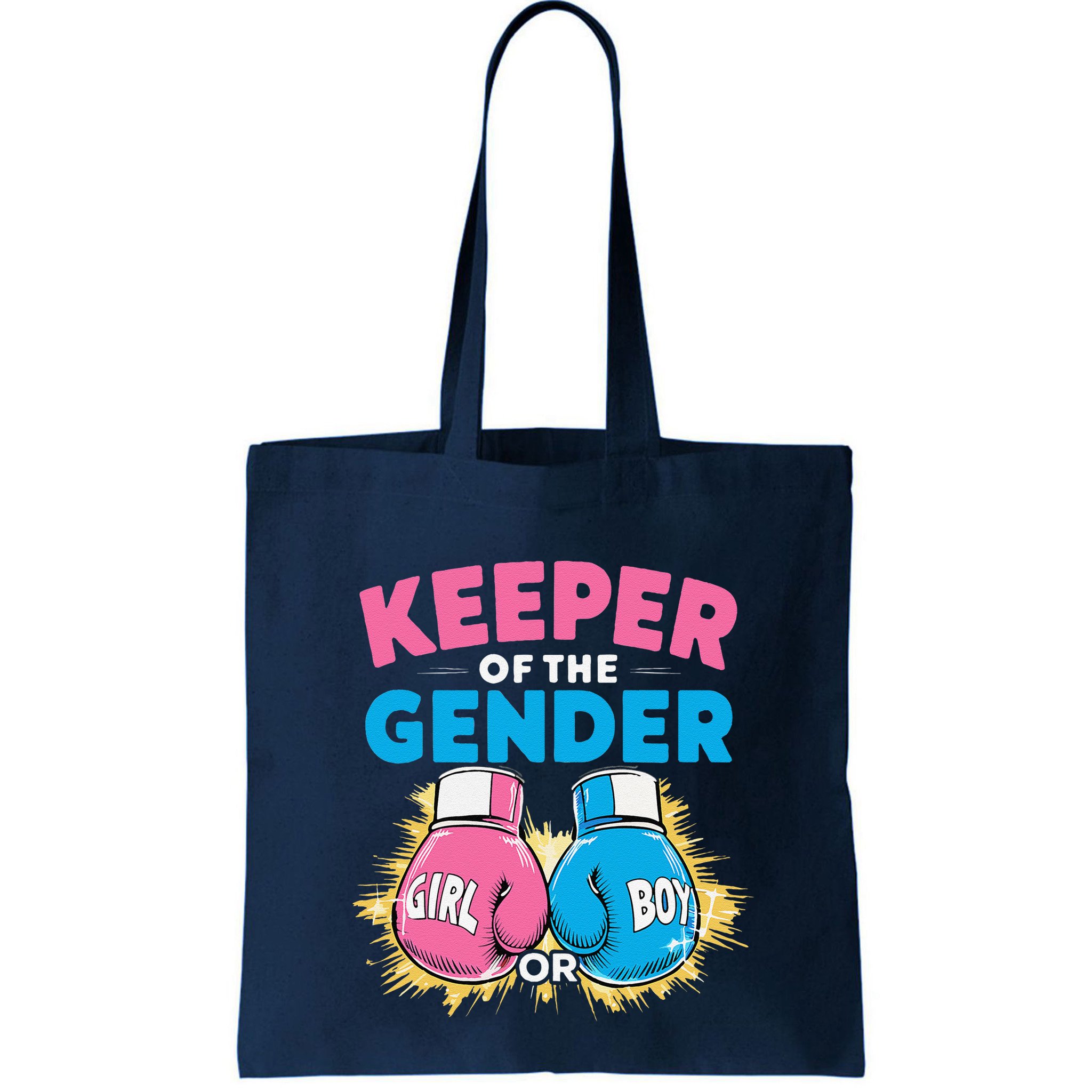 Gender Reveal Party Boxing Gloves Keeper Of Gender Bag