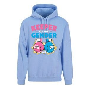 Gender Reveal Party Boxing Gloves Keeper Of Gender Unisex Surf Hoodie