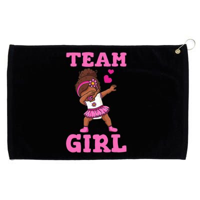 Gender Reveal Party Team Girl Grommeted Golf Towel