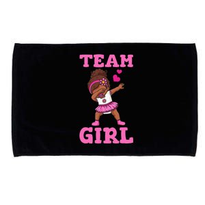 Gender Reveal Party Team Girl Microfiber Hand Towel