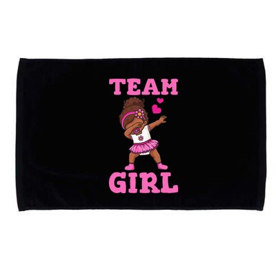 Gender Reveal Party Team Girl Microfiber Hand Towel