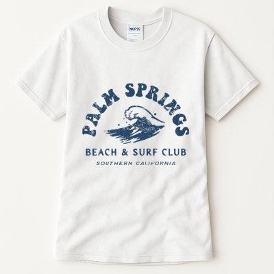 Groovy Retro Palm Springs Beach Surf Club Summer Tall T-Shirt
