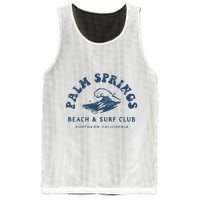 Groovy Retro Palm Springs Beach Surf Club Summer Mesh Reversible Basketball Jersey Tank