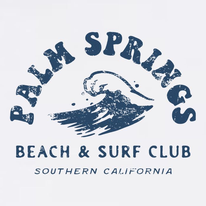 Groovy Retro Palm Springs Beach Surf Club Summer Mesh Reversible Basketball Jersey Tank