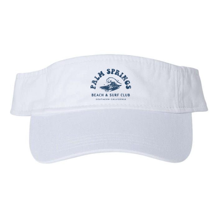 Groovy Retro Palm Springs Beach Surf Club Summer Visor