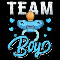 Gender Reveal Party Team Boy Baby Shower Matching Family Set Womens Tank Top