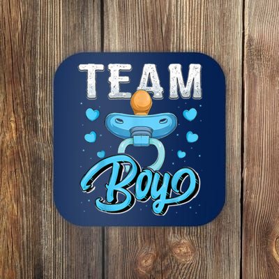 Gender Reveal Party Team Boy Baby Shower Matching Family Set Coaster