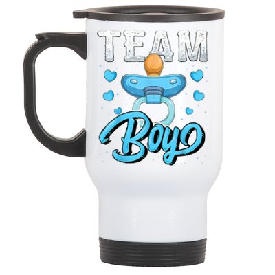 Gender Reveal Party Team Boy Baby Shower Matching Family Set Stainless Steel Travel Mug