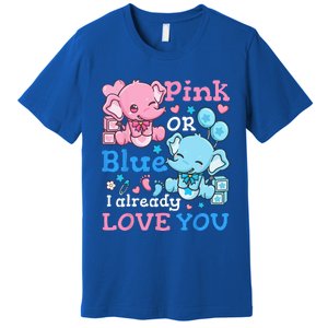 Gender Reveal Pink Or Blue Premium T-Shirt