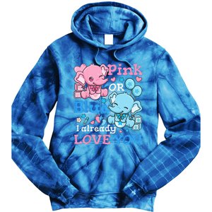 Gender Reveal Pink Or Blue Tie Dye Hoodie