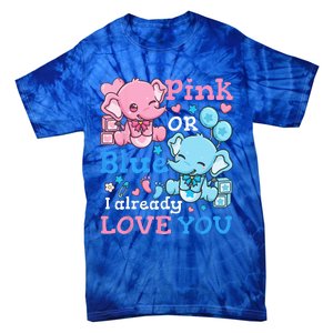 Gender Reveal Pink Or Blue Tie-Dye T-Shirt