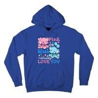 Gender Reveal Pink Or Blue Tall Hoodie