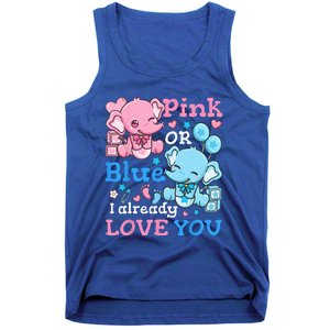 Gender Reveal Pink Or Blue Tank Top