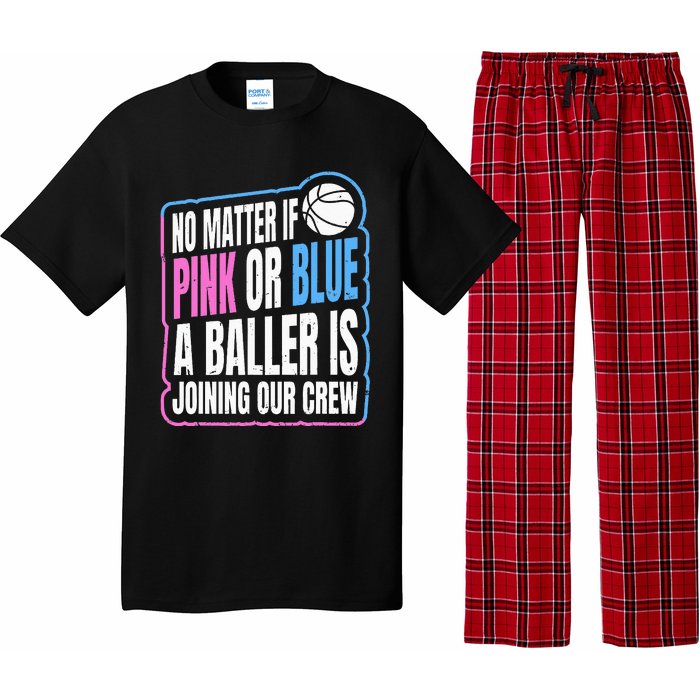 Gender Reveal Party Quote For A Basketball Player Pajama Set