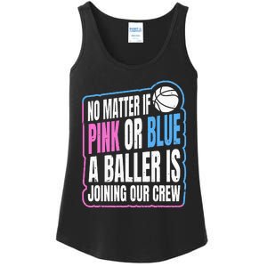 Gender Reveal Party Quote For A Basketball Player Ladies Essential Tank