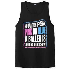 Gender Reveal Party Quote For A Basketball Player PosiCharge Competitor Tank