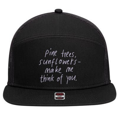 Giant Rooks Pink Skies 7 Panel Mesh Trucker Snapback Hat