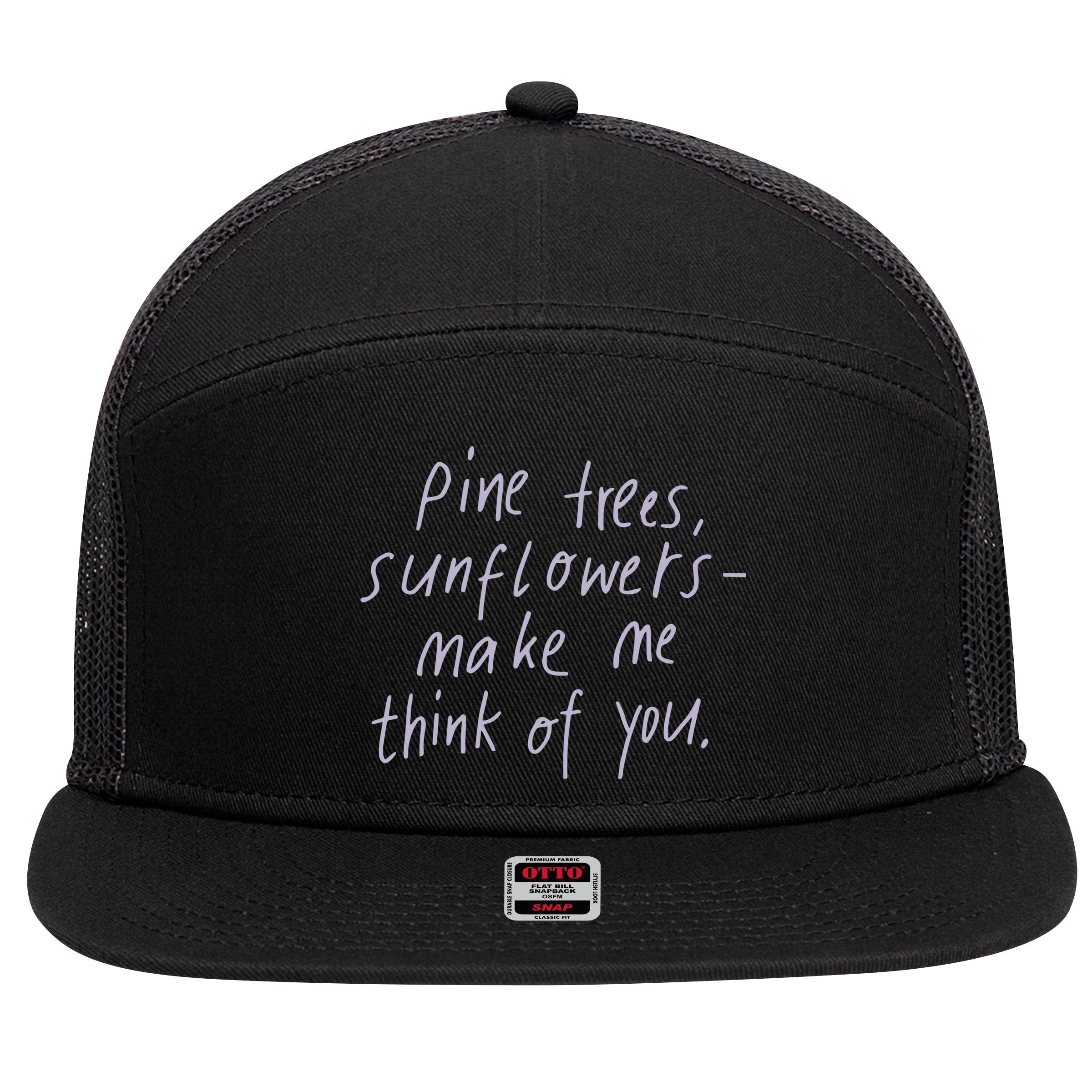 Giant Rooks Pink Skies 7 Panel Mesh Trucker Snapback Hat