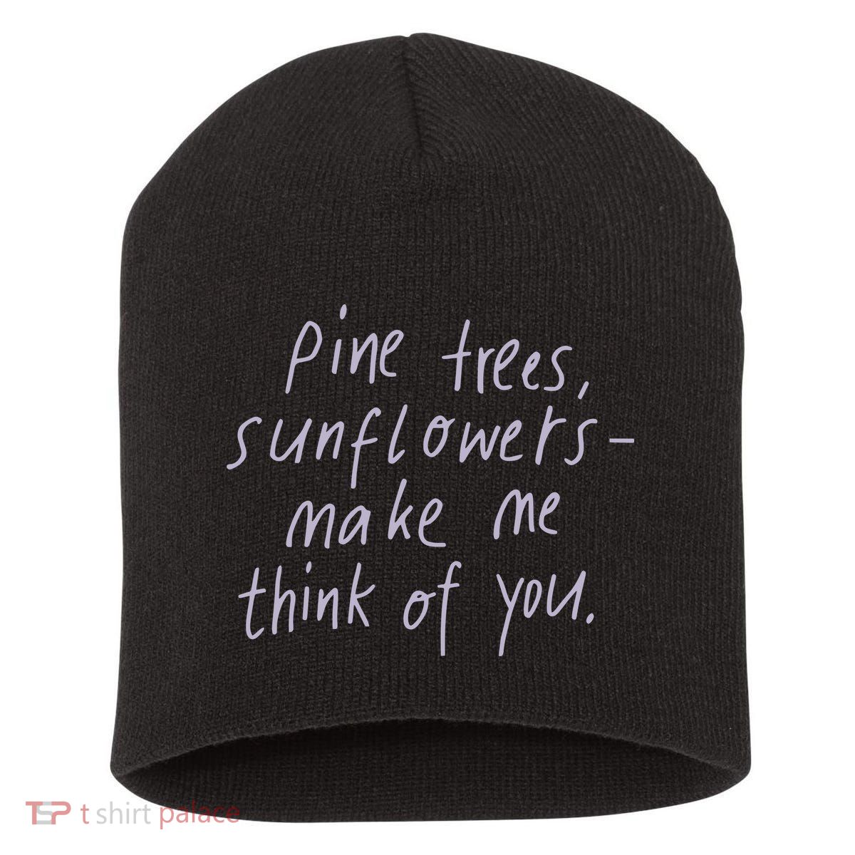 Giant Rooks Pink Skies Short Acrylic Beanie