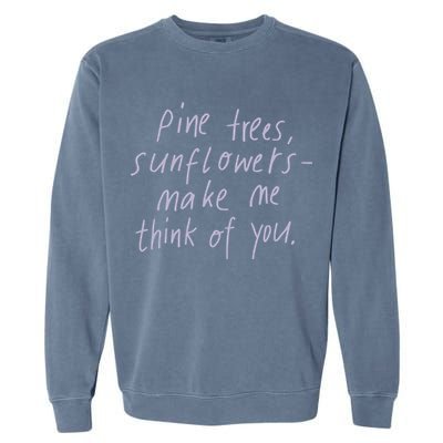Giant Rooks Pink Skies Garment-Dyed Sweatshirt