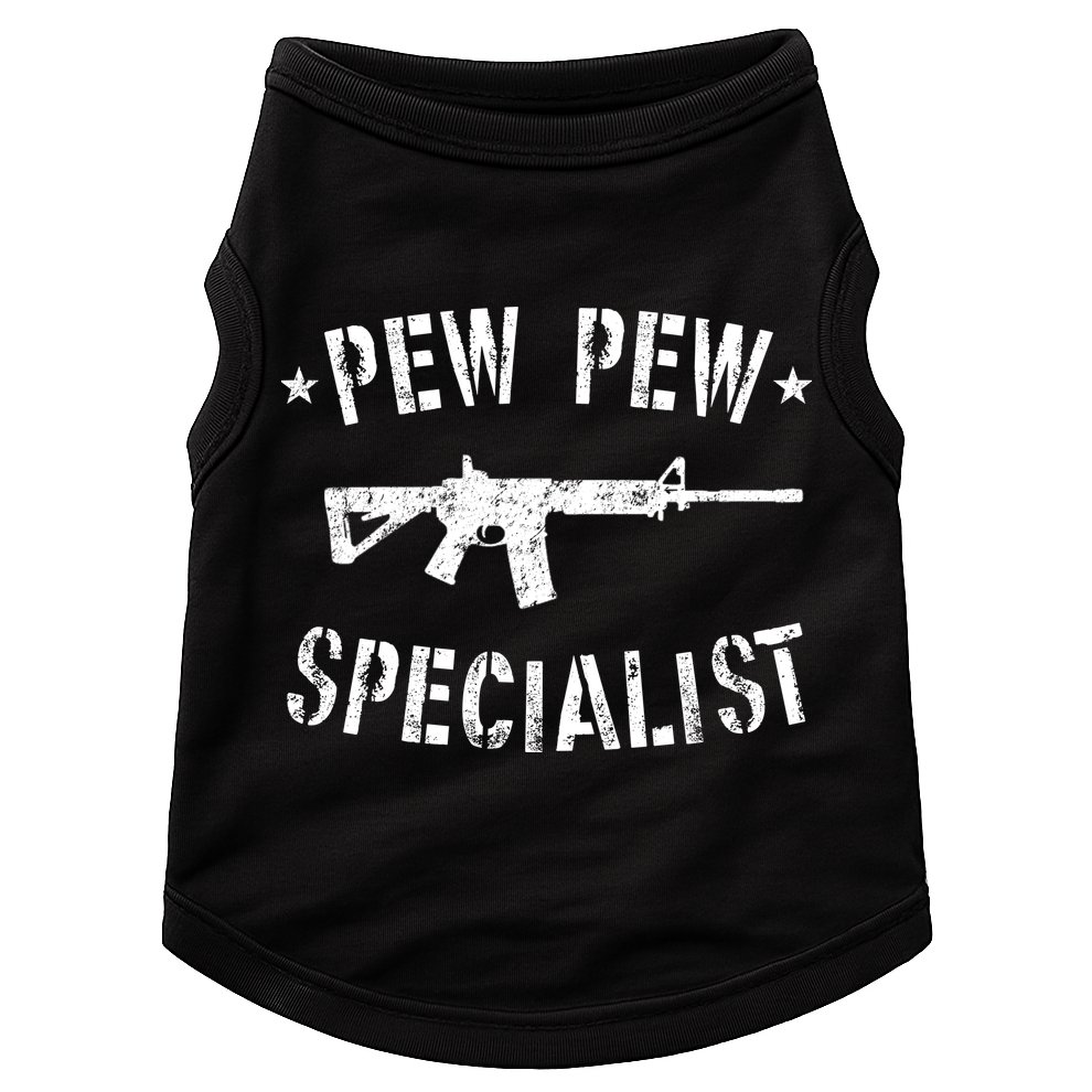 Gun Rifle Pew Pew Specialist Doggie Tank