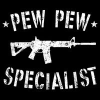 Gun Rifle Pew Pew Specialist Wool Snapback Cap