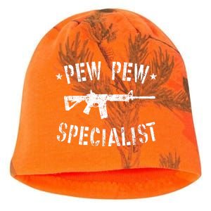 Gun Rifle Pew Pew Specialist Kati - Camo Knit Beanie