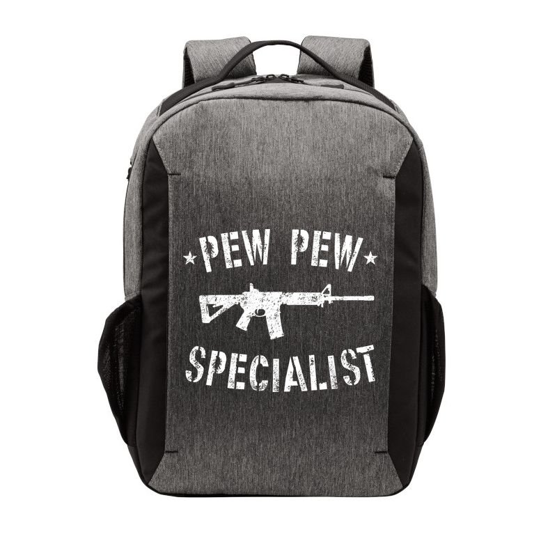 Gun Rifle Pew Pew Specialist Vector Backpack