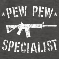 Gun Rifle Pew Pew Specialist Vector Backpack